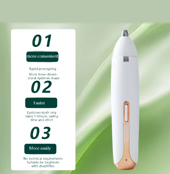 4-in-1 Rechargeable Multi-Functional Hair Trimmer for Women – Face, Eyebrow, Nose & Body Grooming