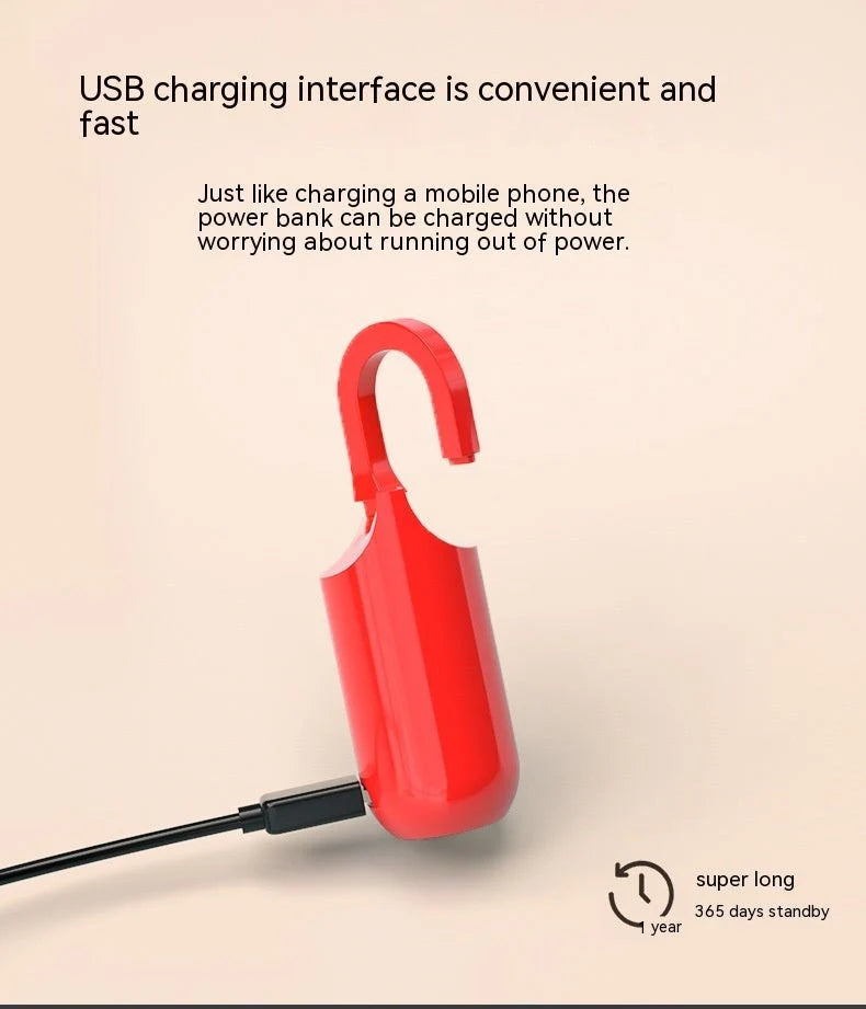 Smart USB Charging Fingerprint Lock for Bags β Portable Anti-Theft Travel Security Lock