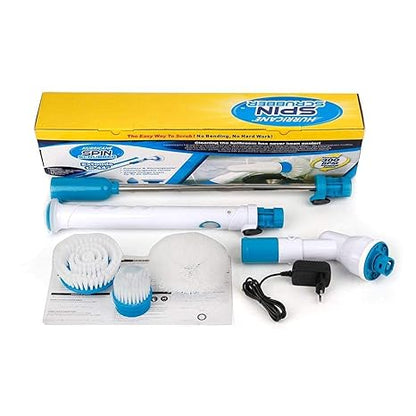 3-in-1 Electric Spin Scrubber – Powerful, Cordless Cleaning Tool for Bathroom, Kitchen & Floors