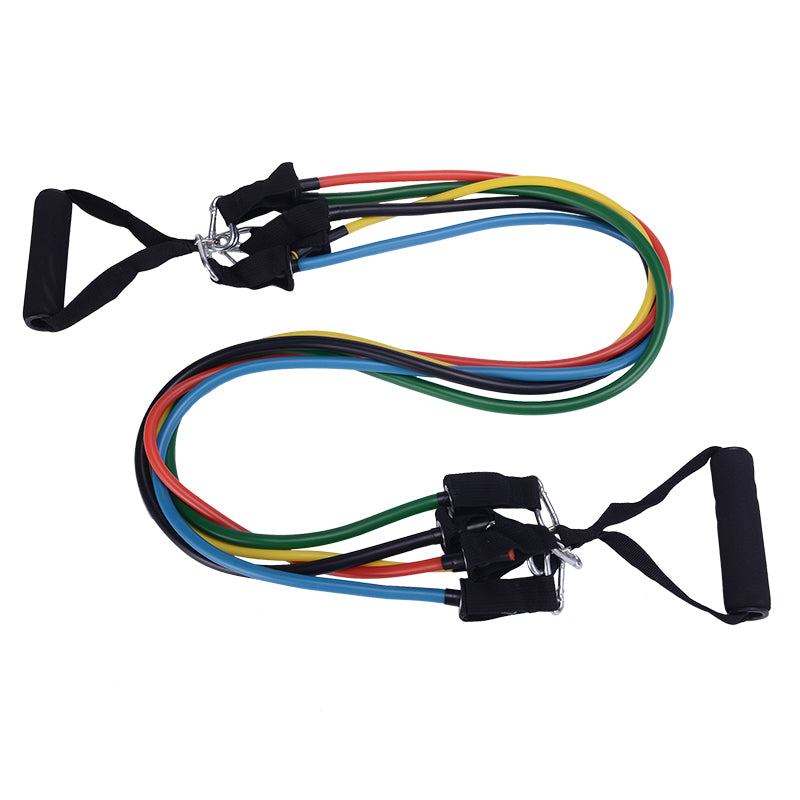 11-in-1 Resistance Band Set with Door Anchor | Full Body Home Workout Kit UAE & KSA