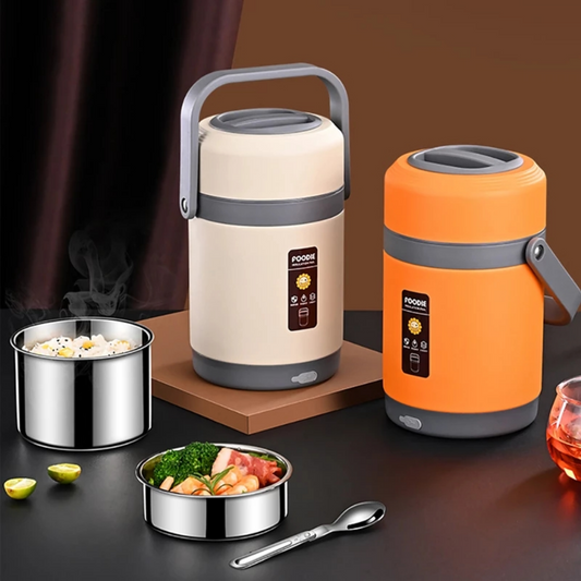 Electric Heating Lunch Box – Portable Food Warmer for Office, Travel & Home (UAE & KSA)