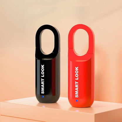 Smart USB Charging Fingerprint Lock for Bags – Portable Anti-Theft Travel Security Lock